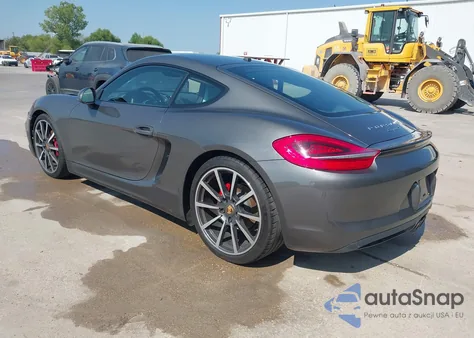 2014 Porsche Cayman S z USA, uszkodzony, nr VIN WP0AB2A88EK190575